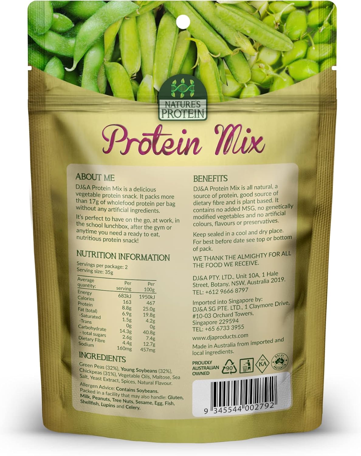 Protein Vegetable Mix