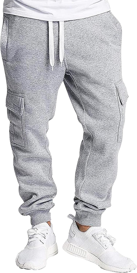 Men's Active Basic Jogger Fleece Pants