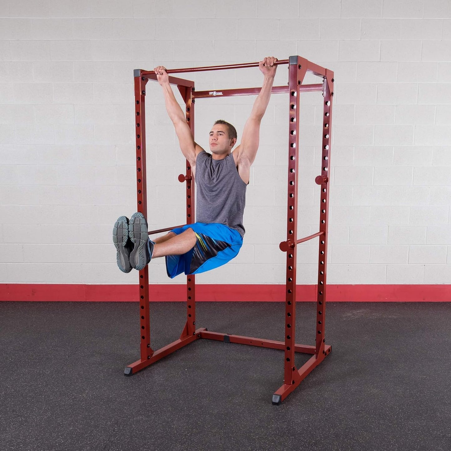 Fitness Power Rack Red