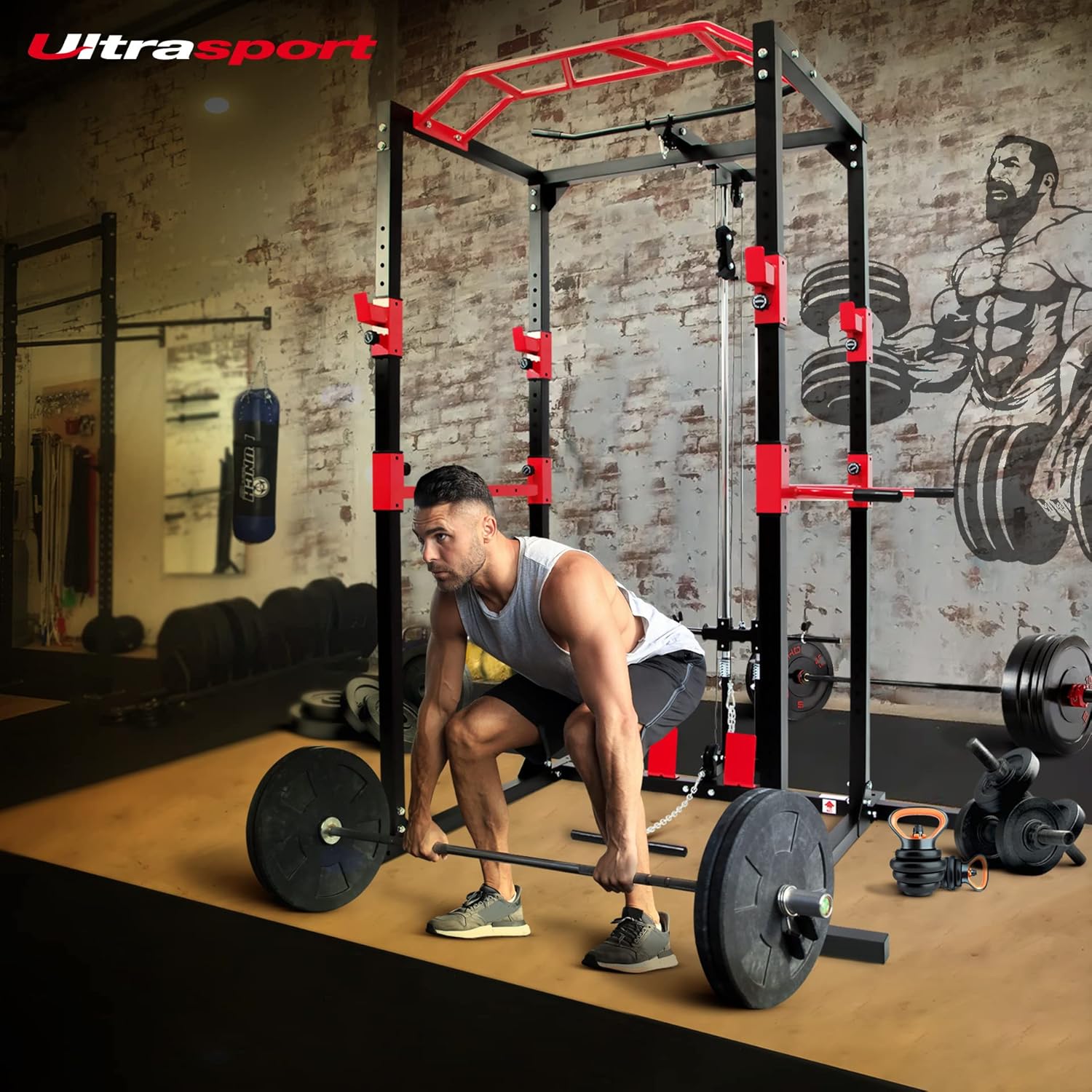 Power Fitness Multifunctional Rack 