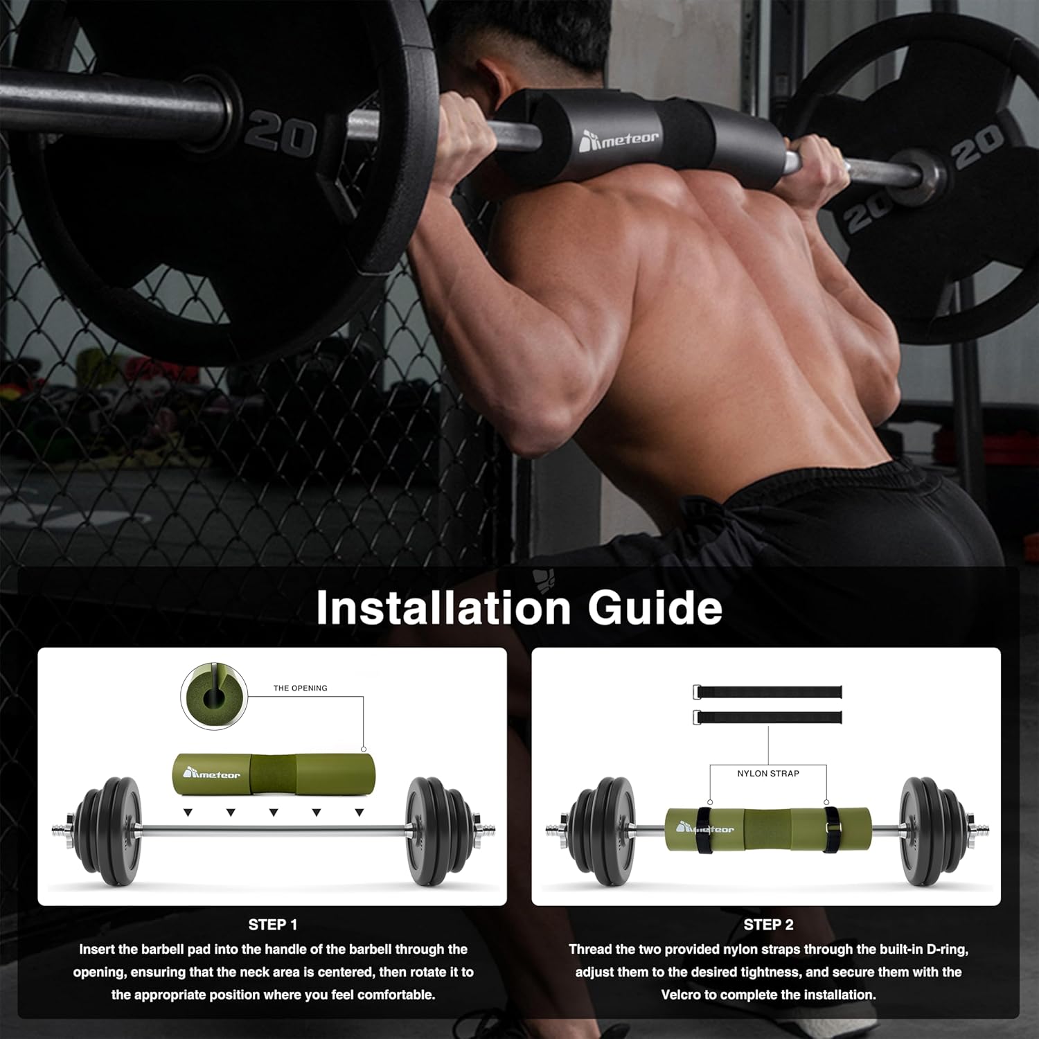 Barbell Pad Shoulder Pad Fitness 