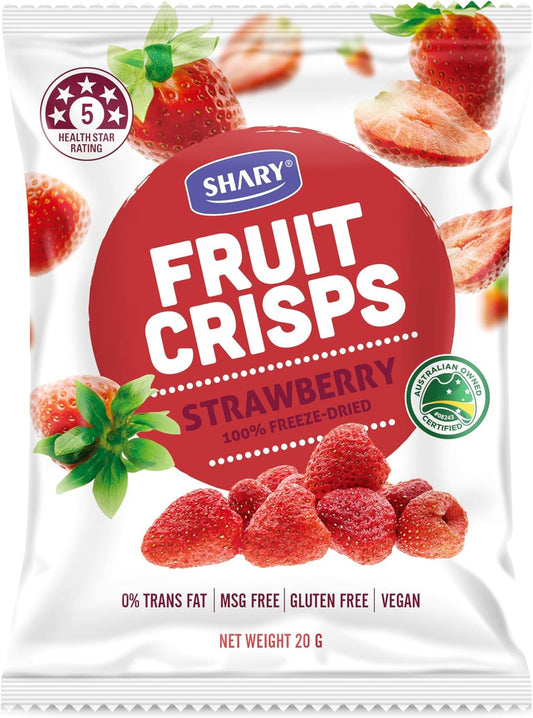 Dried Strawberry Crisps