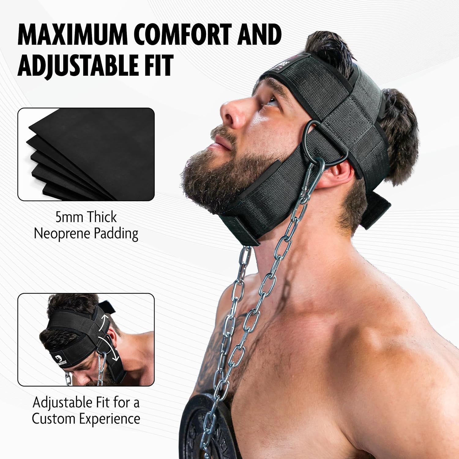 Neck Harness for Weight Lifting