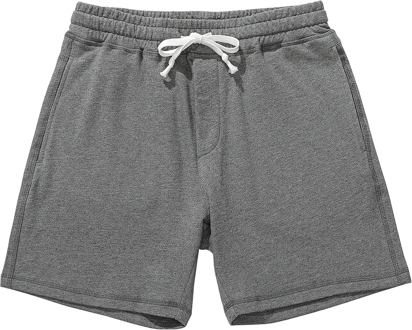 Mens Athletic Workout Shorts 5.5" Cotton