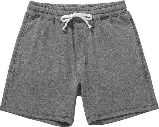 Mens Athletic Workout Shorts 5.5" Cotton