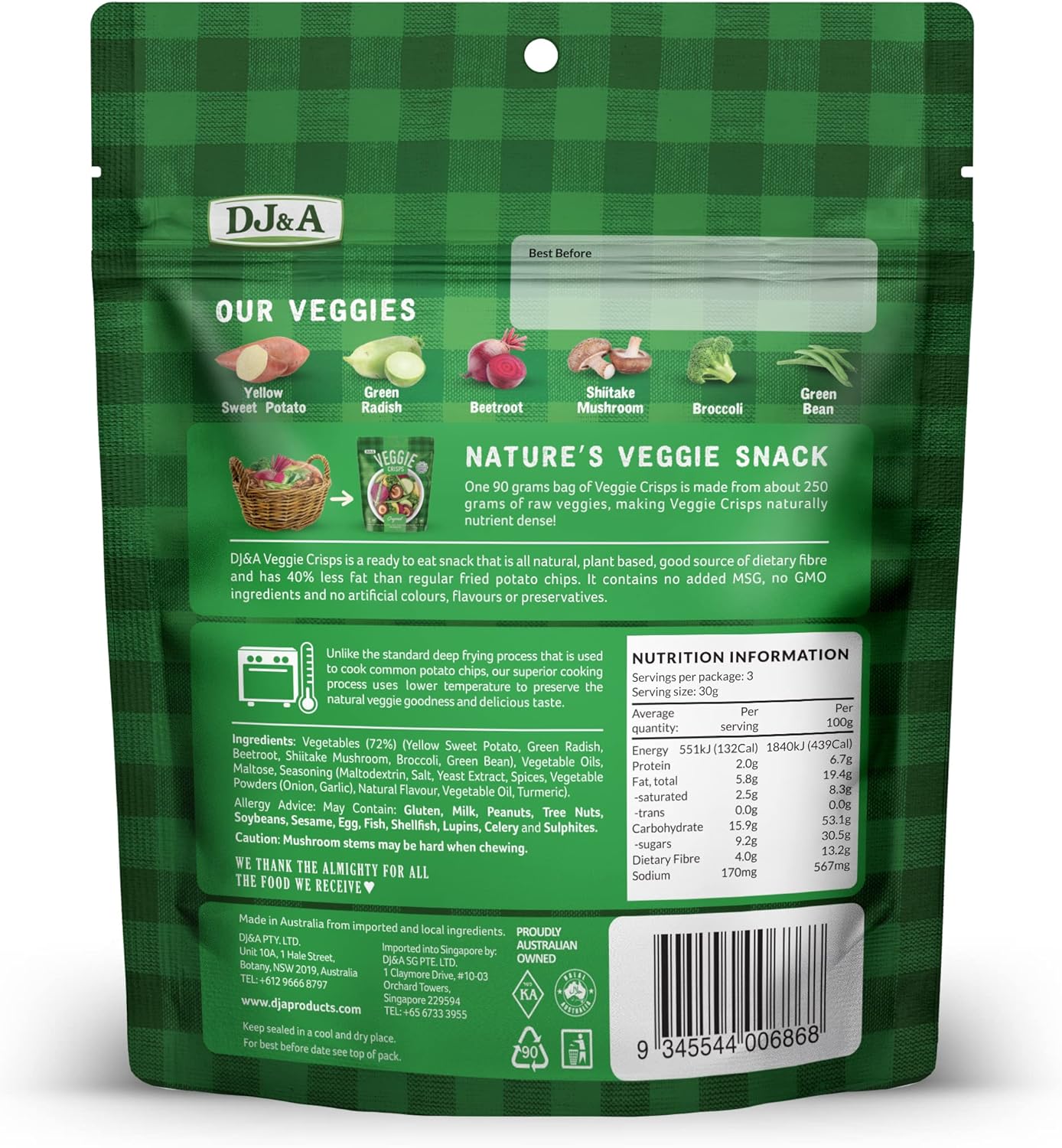 Products Veggie Crisps