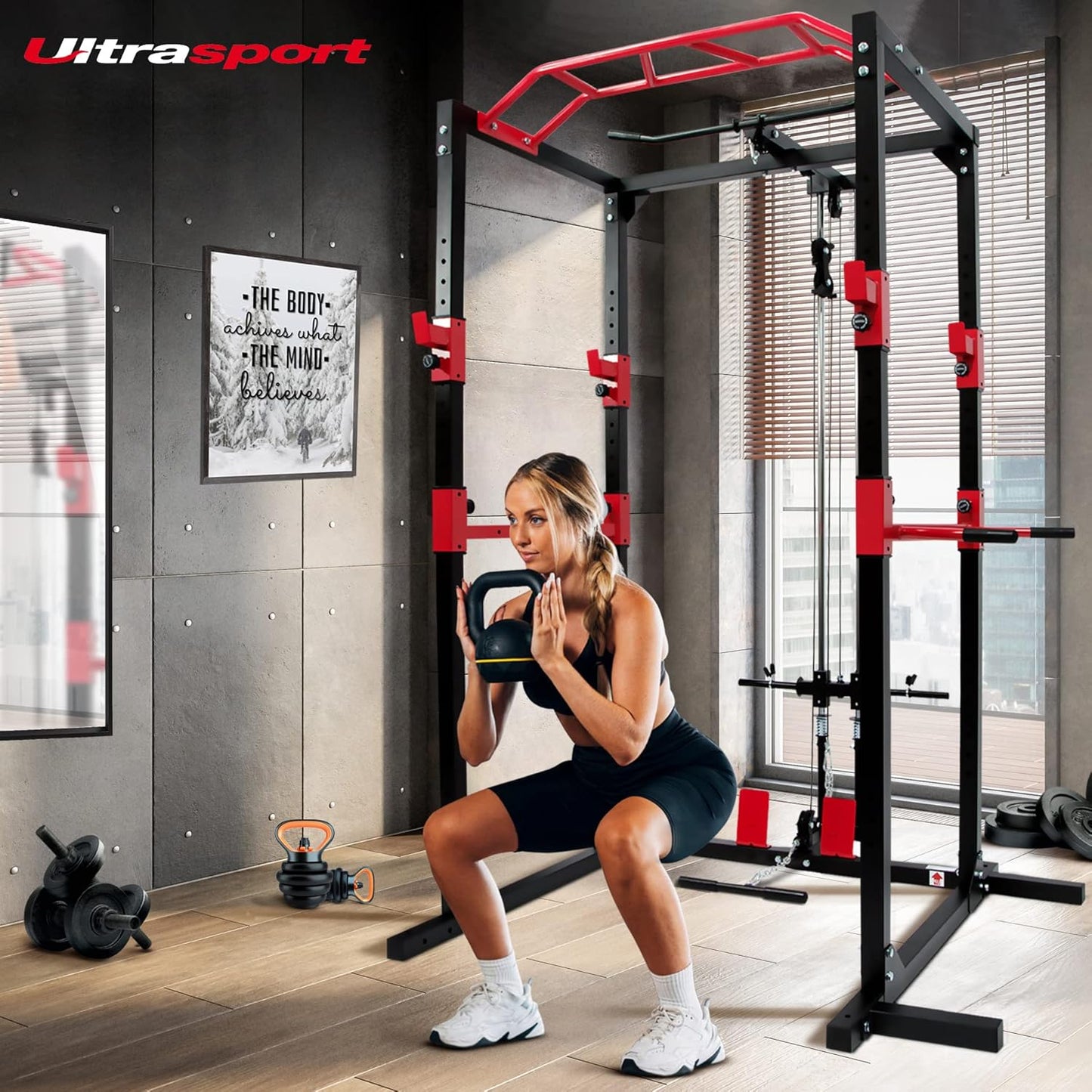 Power Fitness Multifunctional Rack 