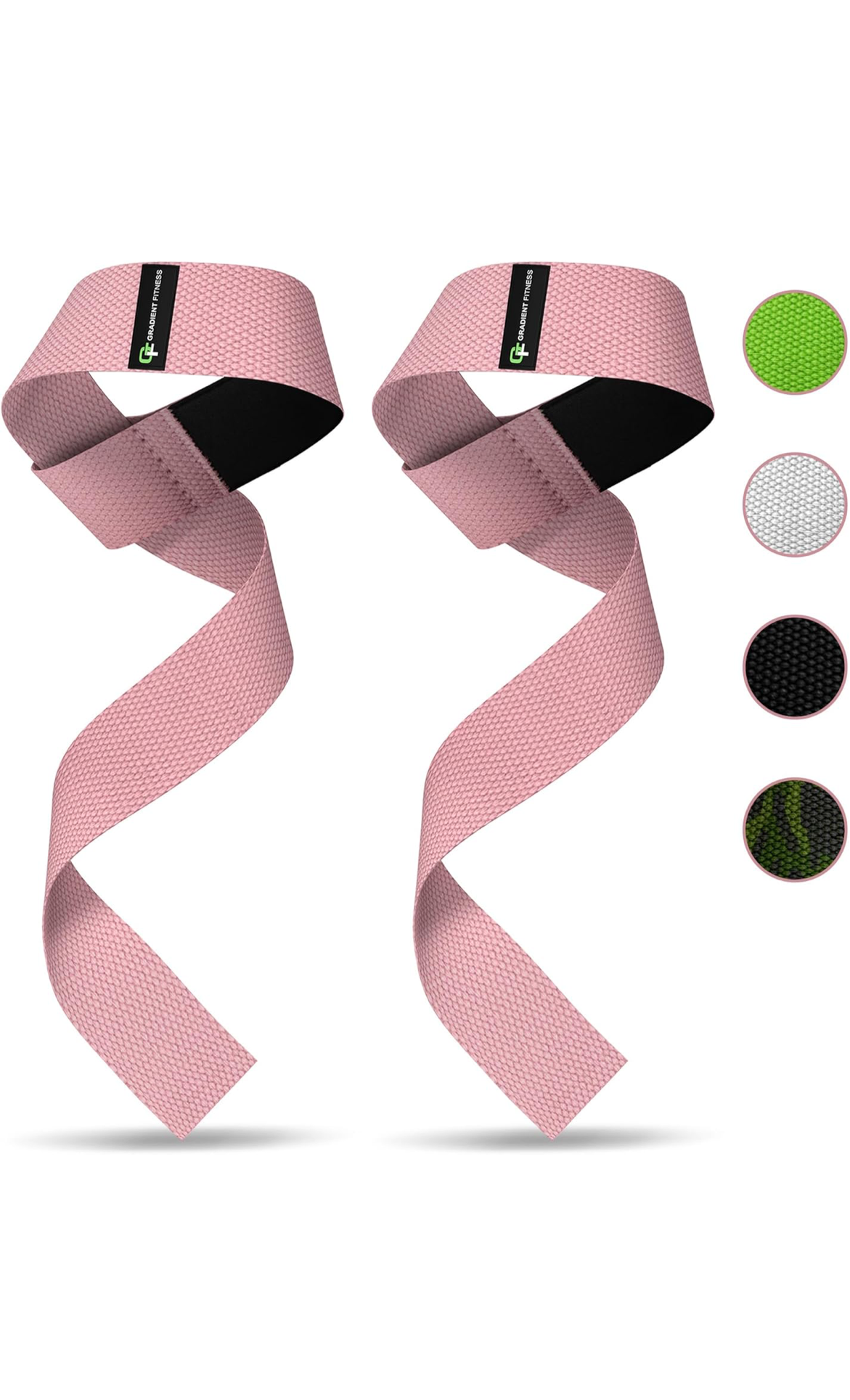 Fitness Weight Lifting Wrist Straps (2 Pack)