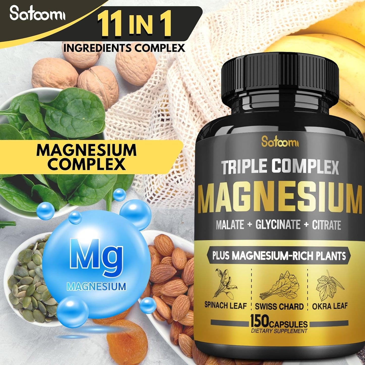 Triple Magnesium Complex Supplement 