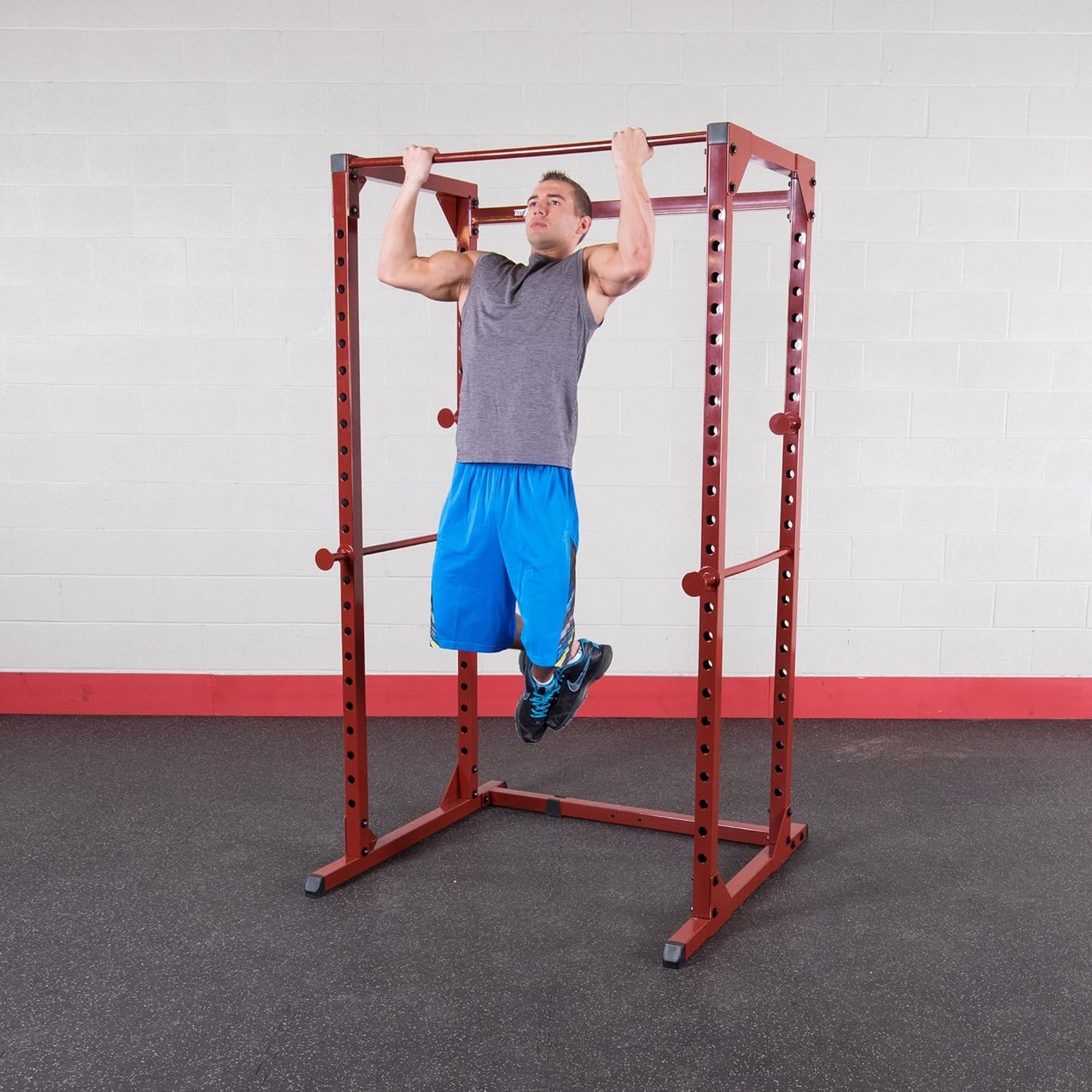 Fitness Power Rack Red