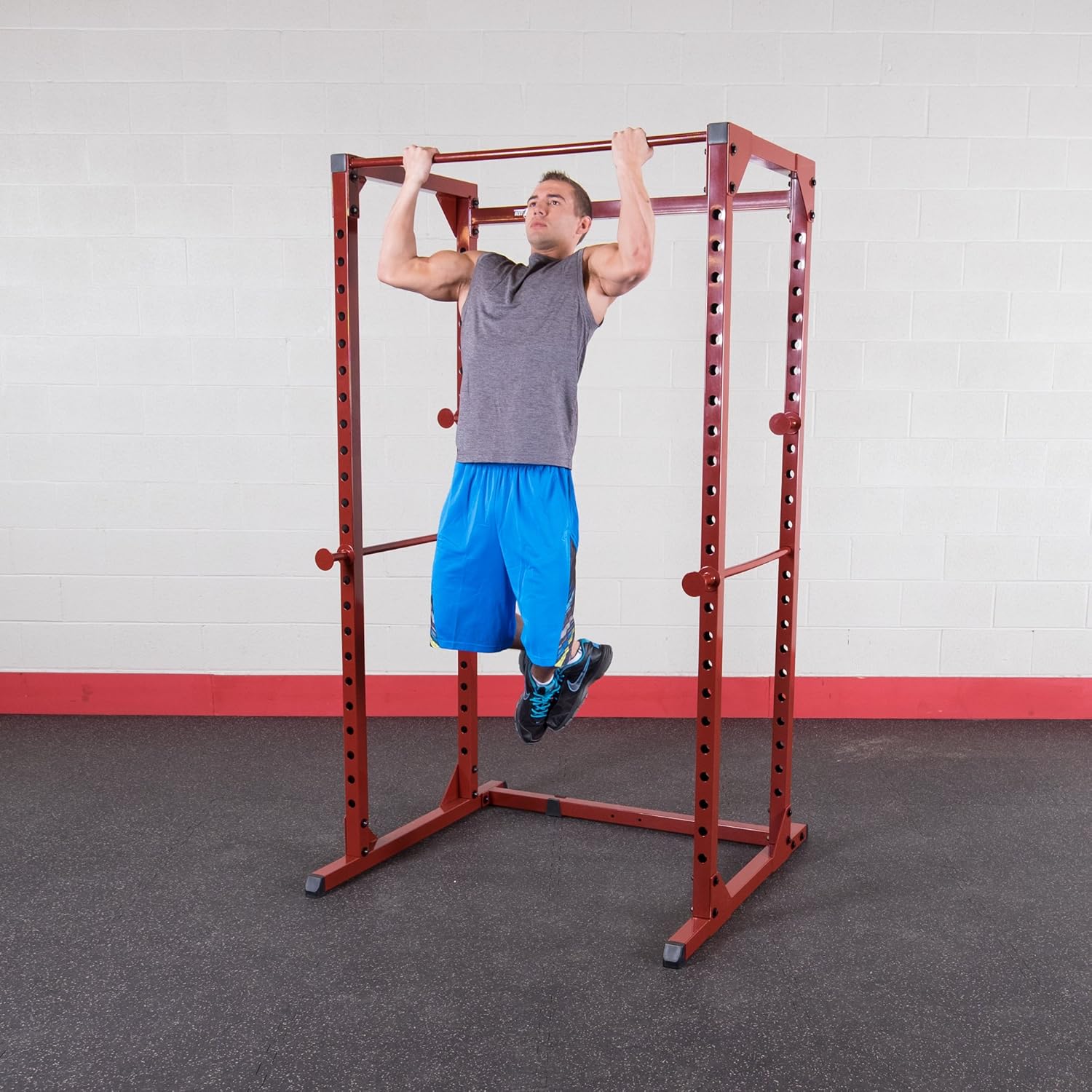 Fitness Power Rack Red