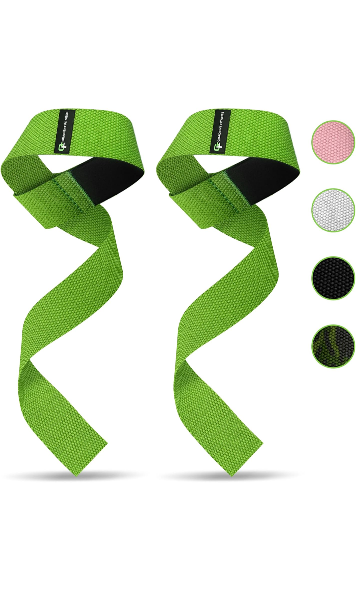 Fitness Weight Lifting Wrist Straps (2 Pack)