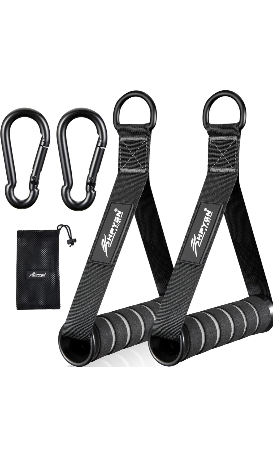 D-Ring Metal Gym Handles Grip