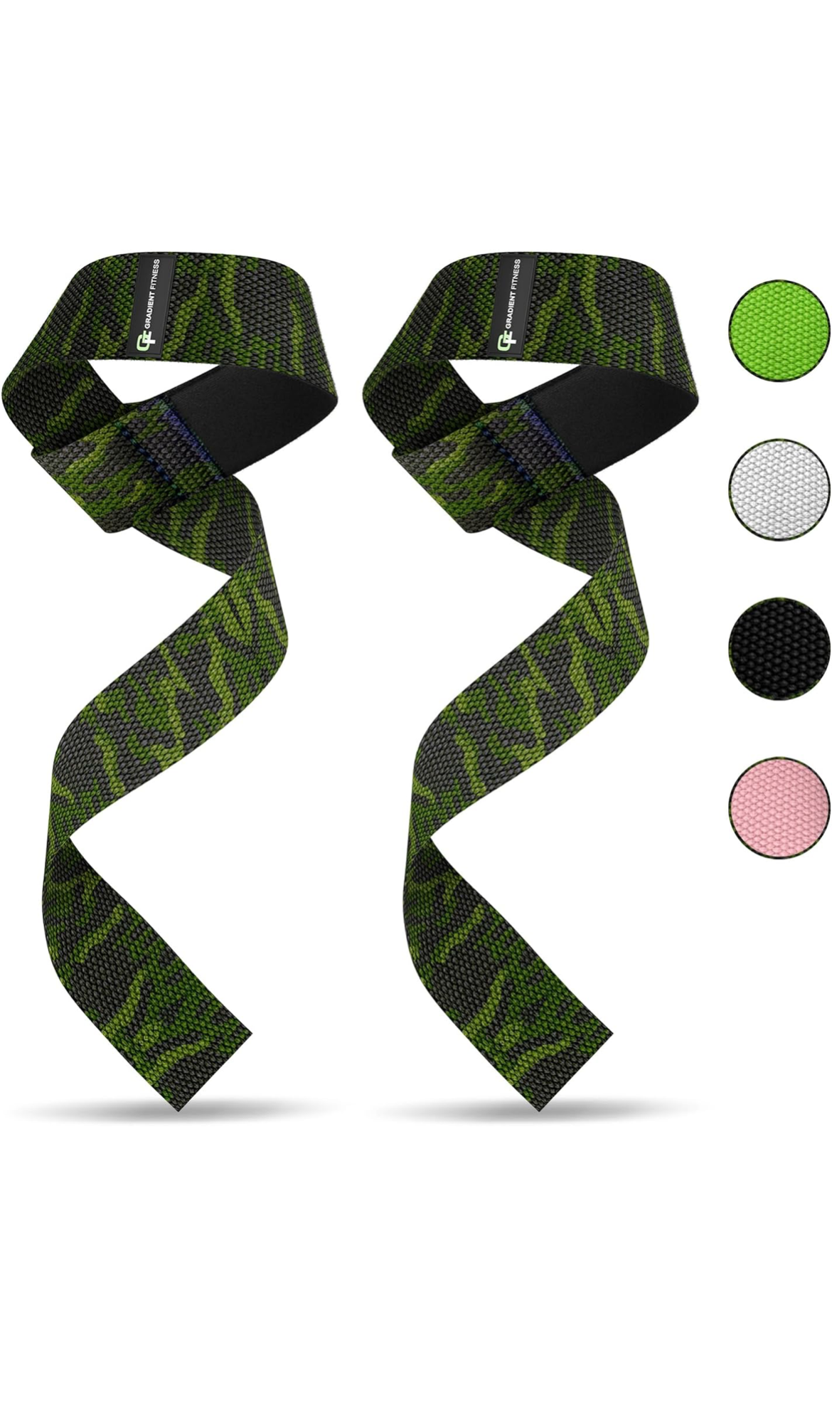 Fitness Weight Lifting Wrist Straps (2 Pack)