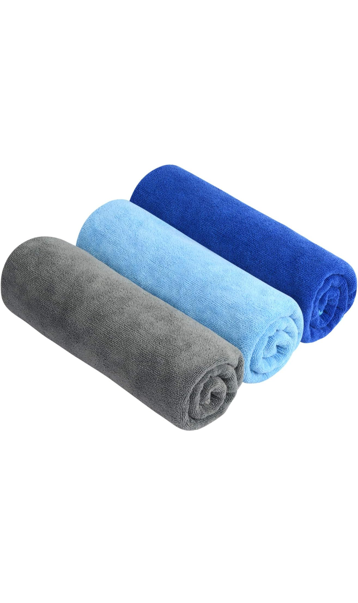 Multi-Purpose Towels 40CM X 80CM 3 Pack