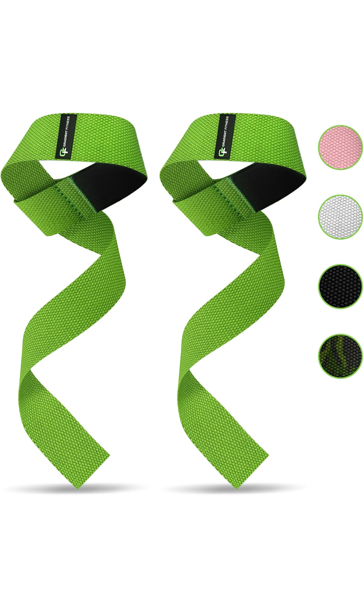 Fitness Weight Lifting Wrist Straps (2 Pack)