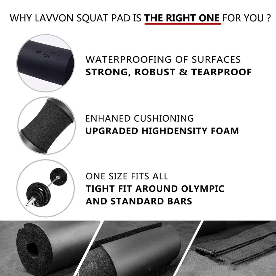 Weightlifting Squat Foam Neck Guard