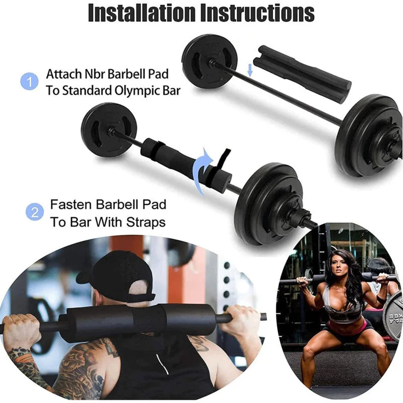 Barbell Squat Shoulder Pad Hip