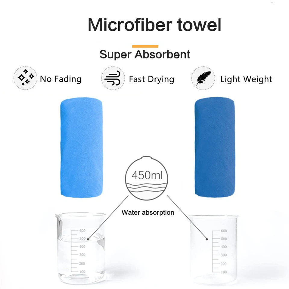 Microfiber dry gym 