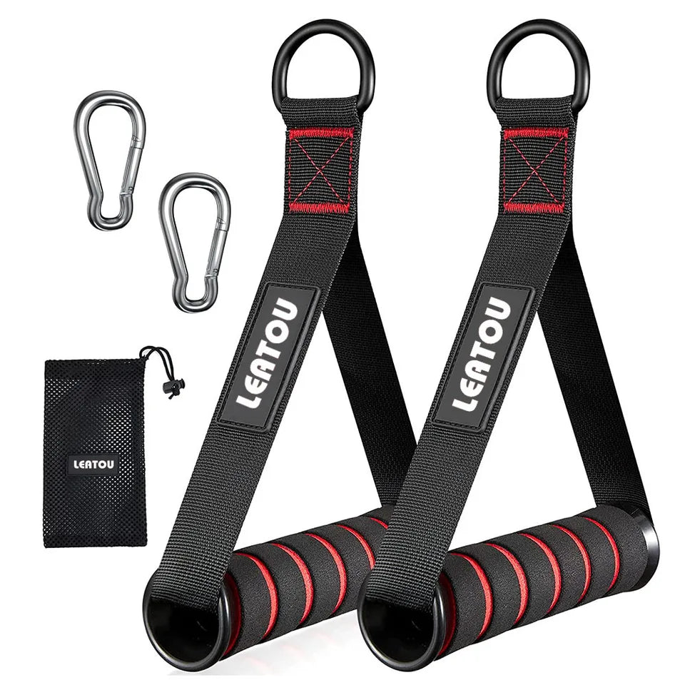 D-Ring Metal Gym Handles Grip